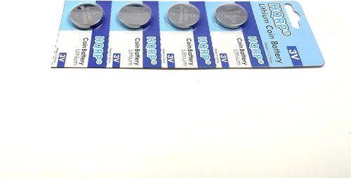 Vista 5 de HQRP Paquete de 4 baterías CR2032 compatibles con sintonizador cromático de clip Boss TU-10 DB-12 DB-30