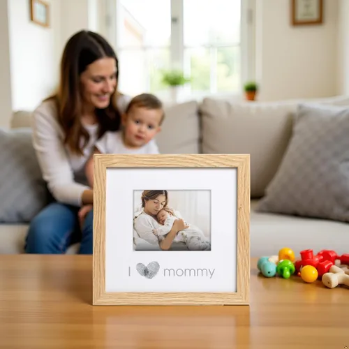 Vista 28 de Kate & Milo Marco de recuerdo para hermanos y hermanos, decoración de habitación del bebé, arte de pared
