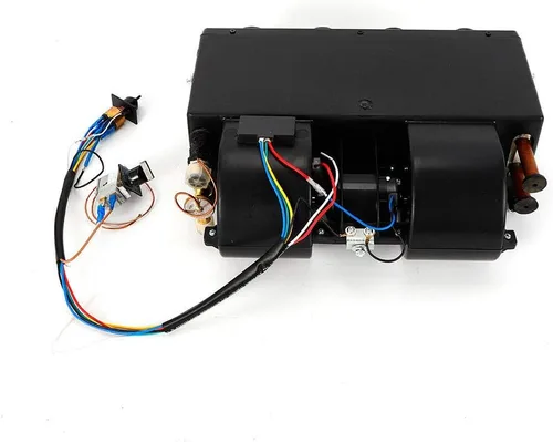 Vista 4 de Evaporador universal A/C frío para coche o camión - 404-000 - 4 puertos, 12 voltios
