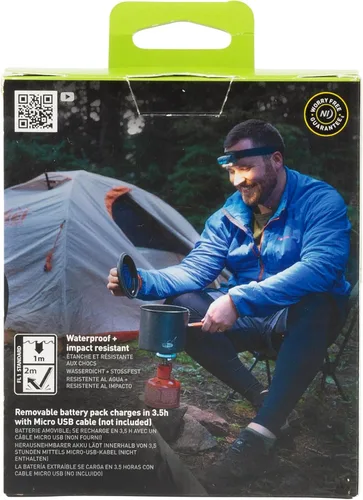 Vista 6 de Nite Ize Radiant RH2 PowerSwitch - Linterna frontal recargable para camping y senderismo, batería recargable, luz manos libres con 7 modos