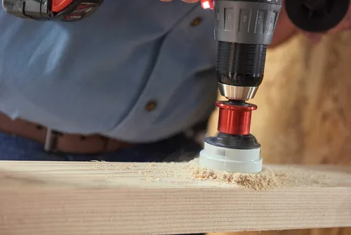 Vista 15 de Disston QUICKCORE - Juego de 13 piezas - sierras de agujero de 3/4", 7/8", 1 1/8", 1-3/8", 1-1/2", 1-3/4", 2", 2 1/8" y 2-1/2" y eje de cambio