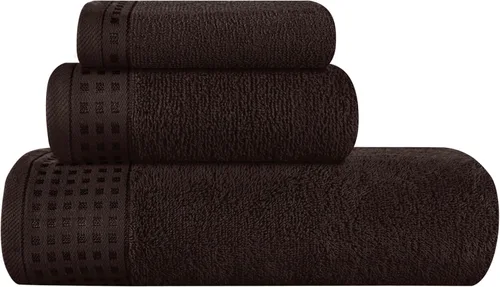 Vista 68 de GLAMBURG Juego de 2 toallas de baño de gran tamaño 100% algodón de 28 x 55 pulgadas, ultra suaves, altamente absorbentes, compactas, de secado