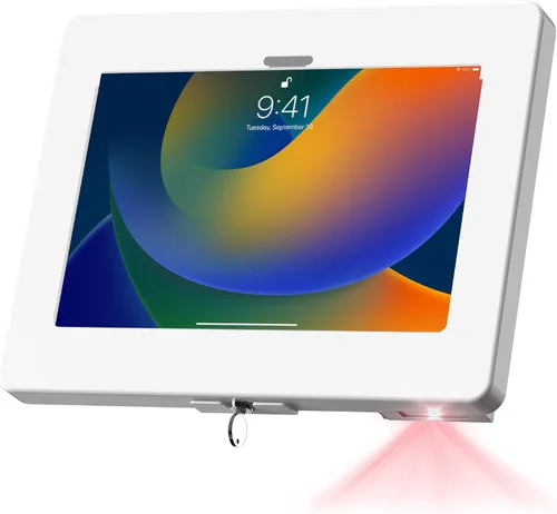 Vista 12 de Soporte de pared para iPad con bloqueo – Soporte de pared antirrobo CTA para iPad de 10.9 pulgadas – iPad 7ª/8/9 Gen – iPad Air 4 – Galaxy Tab