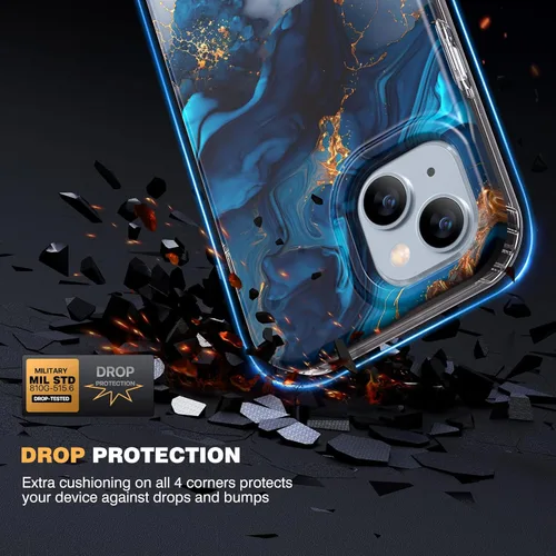 Vista 166 de DIACLARA - Funda transparente compatible con iPhone XR 6.1 pulgadas 2018