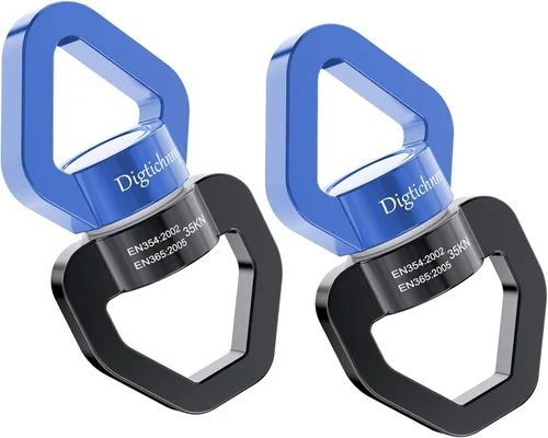 Vista 15 de Columpio Giratorio de Servicio Pesado, Columpio Giratorio, Giratorio de Columpio de Árbol con Capacidad de 35KN para Giratorio Aéreo, Giratorio