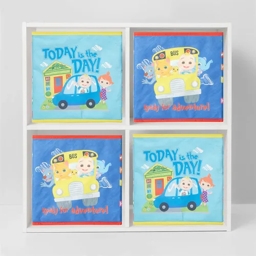 Vista 70 de Idea Nuova Marvel Avengers - Juego de dos espaciosos cubos de almacenamiento plegables, 10 x 10 pulgadas, Avengers / gris