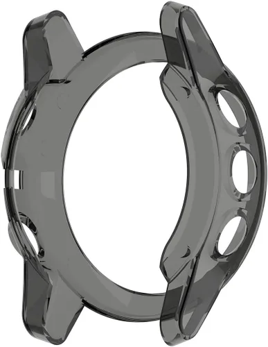 Vista 4 de REYDA Paquete de 2 fundas de reloj compatibles con Garmin Fenix 5X/5X Plus, ultrafinas y suaves de silicona TPU con borde de parachoques, resistente