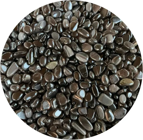 Vista 78 de GAF TREASURES Chips de piedras preciosas de jade semi nefrita natural, de 0.5 libras, mini cristales triturados, chips de cristal sin perforar