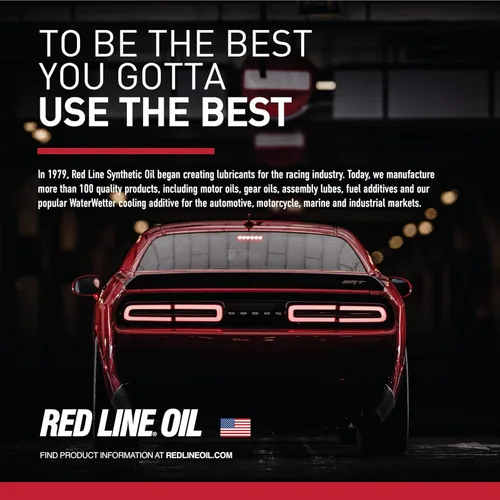 Vista 4 de Lubricante Red Line 50204 MTL 70 W-80 GL-4 para transmisión manual y caja de cambios