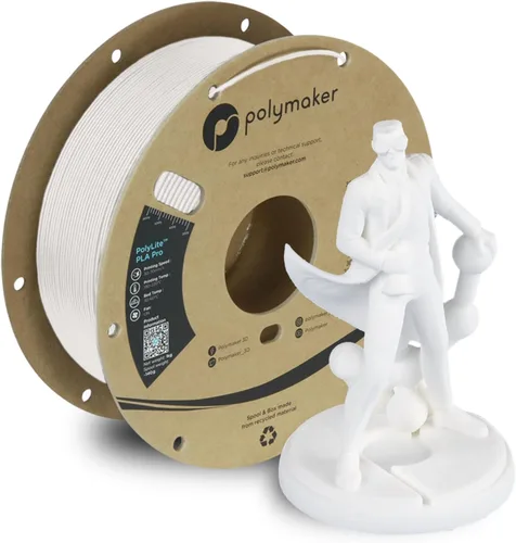 Vista 60 de Polymaker High Speed PLA Pro Filamento 1.75mm, Negro PolySonic PLA Pro Filamento de Impresión 3D 1kg - Impresión Rápida y Más Fuerte Filamento