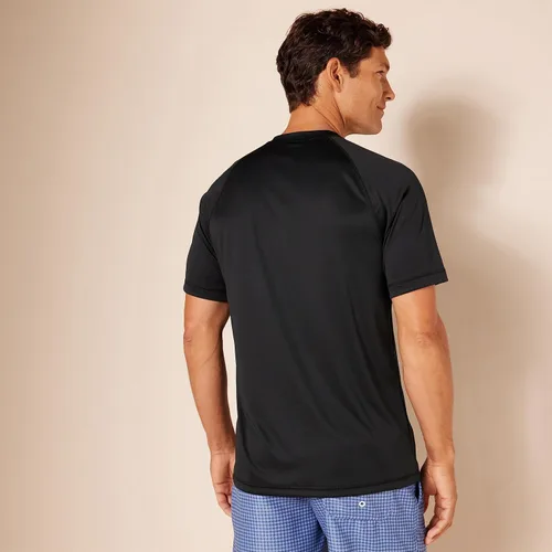 Vista 3 de Tienda Essentials Camiseta de natación de manga corta y secado rápido UPF 50 para hombre
