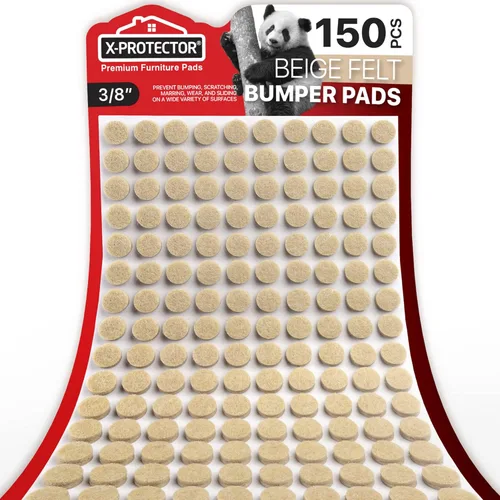 Vista 7 de X-Protector Topes para Superficie de Mesa de Vidrio - 20 PIEZAS 1.2" - Almohadillas Antideslizantes para Superficie de Mesa de Vidrio No Adhesivas