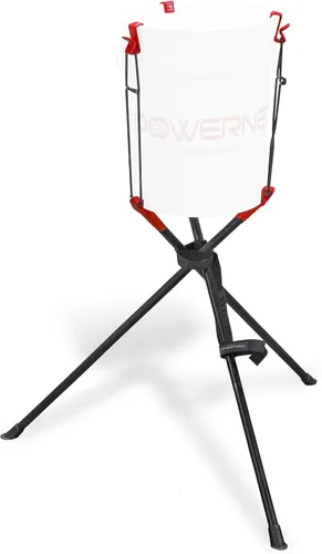 Vista 8 de PowerNet Baseball Softball Portable Ball Caddy, Holds Bucket of Baseballs, Softballs, Tennis Balls, Use During Batting Practice Training and Drills