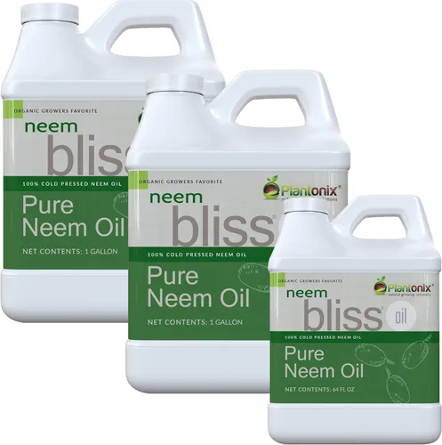Vista 8 de Neem Bliss (8 onzas líquidas) - Concentrado de aceite de neem puro - Aceite de neem 100% prensado en frío - Concentrado de aceite de neem totalmente
