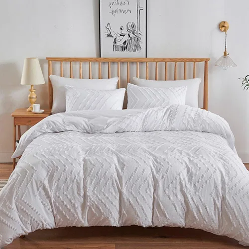 Vista 34 de CLOTHKNOW - Juego completo de edredones de algodón para cama individual, queen, matrimonial, de 3 piezas, para cama de niño y niña