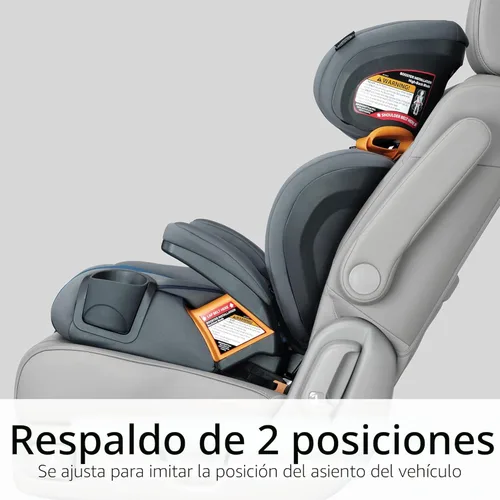 Vista 9 de Chicco KidFit Adapt Plus 2 en 1 Asiento Elevador de Posicionamiento del Cinturón para Automóvil, Asiento Elevador sin Respaldo y con Respaldo Alto