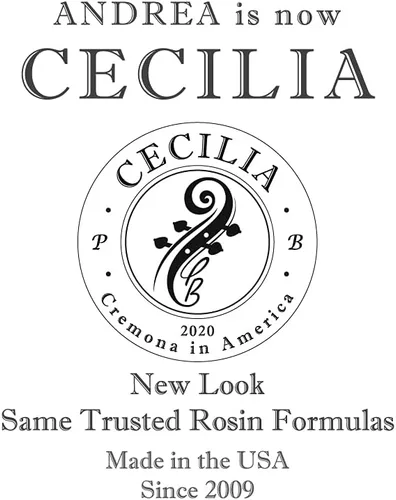 Vista 7 de CECILIA "A Piacere" Colofonia para Viola, Colofonia Especialmente Formulada para Arcos de Viola con Difusor de Colofonia Incluido (Pastel Completo)