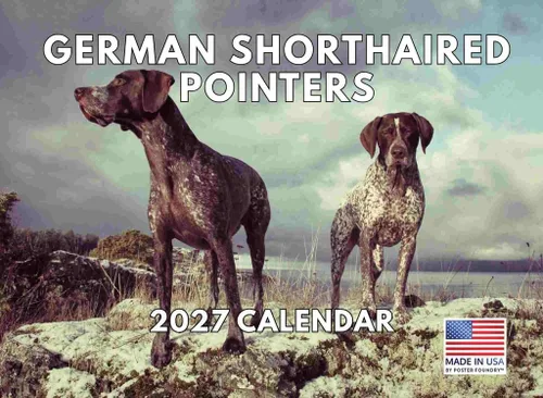 Vista 189 de Calendario Akita 2026 mensual de pared de 12 meses, fabricado en Estados Unidos