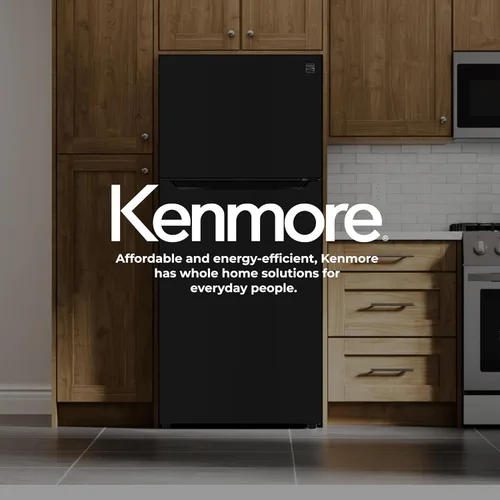 Vista 11 de Kenmore Refrigerador de 30" de montaje superior con congelador - Estanterías ajustables, cajones para vegetales con control de humedad, iluminación