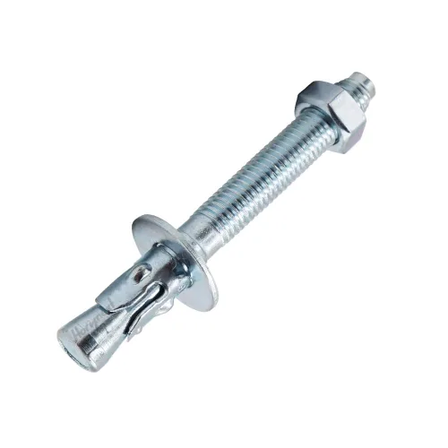 Vista 19 de Anclaje de cuña de 1/2" x 2-3/4", solo para cemento y hormigón, tornillos de acero al carbono galvanizados y pernos de retraso (10 unidades)
