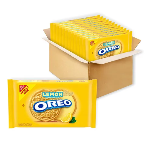 Vista 28 de OREO - Galletas sándwich de chocolate, 60 paquetes de aperitivos (2 galletas por paquete)