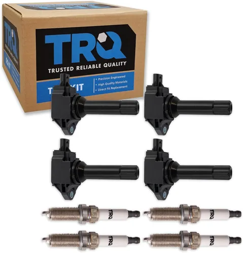 Vista 98 de TRQ Kit de bobina de encendido y bujía Iridium 12 piezas compatible con Ford Explorer 2020-2021 Police Interceptor Utility Lincoln Aviator con V6