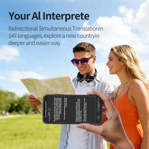 Vista 8 de Lentes inteligentes AI con cámara 4K para viajes y uso diario, gafas de sol de audio Bluetooth con altavoces de oído abierto, llamadas manos libres