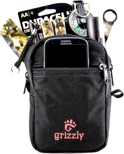 Vista 6 de Grizzly's WiLDERNESS - Funda protectora súper acolchada, se adapta a pistolas de tamaño mediano y completo. Bolsillos interiores de malla. Protege