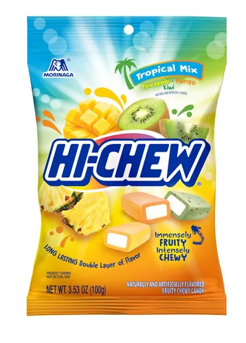 Vista 42 de HI-CHEW Mezcla de Bayas, Paquete de 6 Bolsas, 3.17 oz cada una - Mora, Cereza, Frambuesa, Dulce Suave y Masticable Único y Divertido - Imensamente