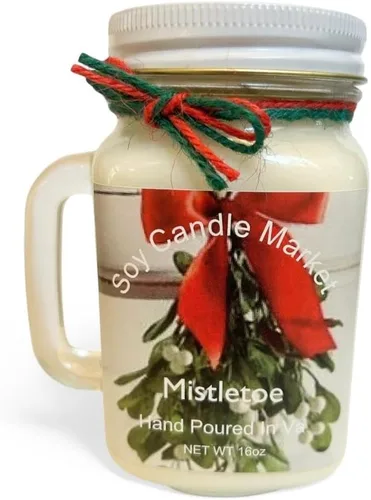 Vista 30 de Velas perfumadas de soja Velas hechas a mano y altamente aromáticas que queman hasta 85 horas en tarro de cristal, perfectas para decoración