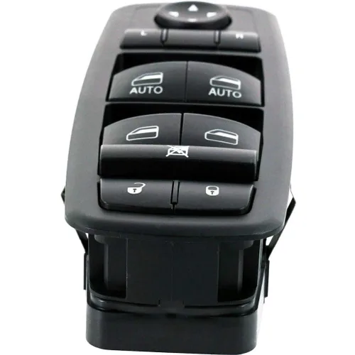 Vista 5 de KarParts360 Para Dodge Durango Interruptor De Ventana 2014 2015 Lado Del Conductor Delantero Negro 68184802AC