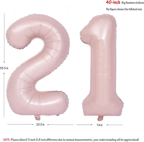 Vista 254 de Globos de 40 pulgadas con números de caramelo, papel de aluminio de helio, globos de látex de Mylar para fiesta de cumpleaños, decoración digital 0