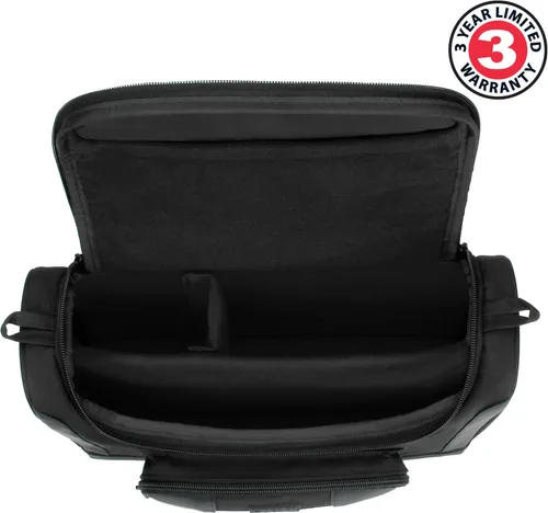 Vista 6 de USA Gear Carrying Case - Atari Case Compatible with Atari Flashback 8 7, 6, 5, Deluxe & Gold - Adjustable Dividers & Accessory Pockets Hold
