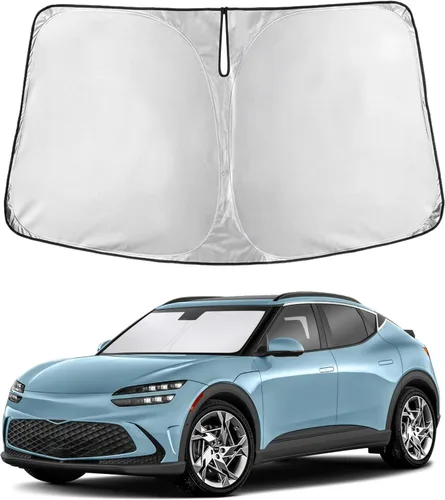 Vista 188 de EcoNour - Parasol plegable para parabrisas de Toyota Tacoma 2016-2025 2026, accesorios para camioneta de 2 puertas y 4 puertas, protector de visera