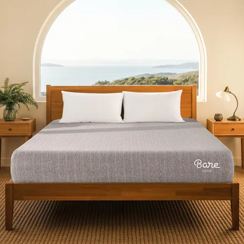 Bare Home Colchón Twin XL - Firme Relajante - Espuma Viscoelástica de Memoria Extra Gruesa Certificada CertiPUR-US - Soporte y Alivio de Presión -