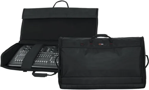 Vista 24 de Gator Cases Bolsa de transporte acolchada de nailon para mezclador/equipo; 8.25" x 6.25" x 2.75" (G-MIXERBAG-0608)