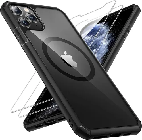 Vista 105 de TAURI Funda para iPhone 17, antiamarilleamiento con protector de pantalla, protección de grado militar, a prueba de golpes, delgada para iPhone 17