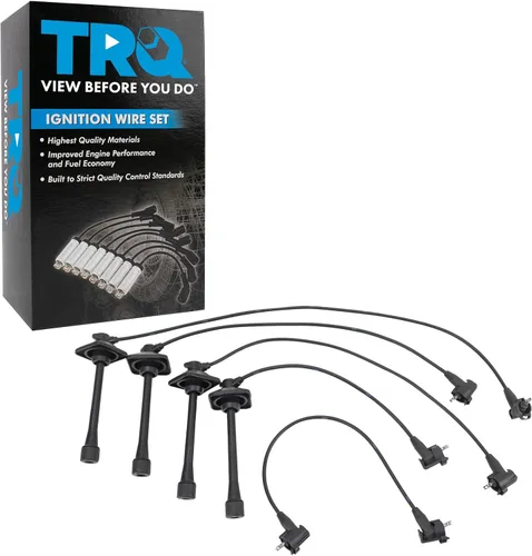 Vista 80 de TRQ Juego de cables de bujía de encendido del motor compatible con Hyundai Tucson Kia Sportage 2.7L Nrew