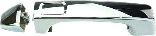 Vista 116 de TRQ Manija de puerta exterior delantera derecha cromada para el lado del pasajero compatible con Chrysler 300 Dodge Journey 2011-2020